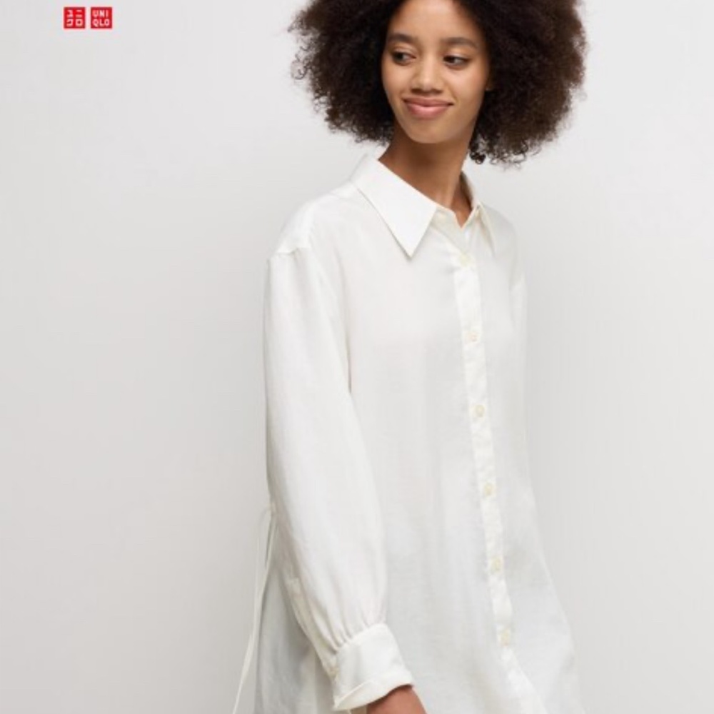 NWT Uniqlo JW Anderson Drawstring shirt size S